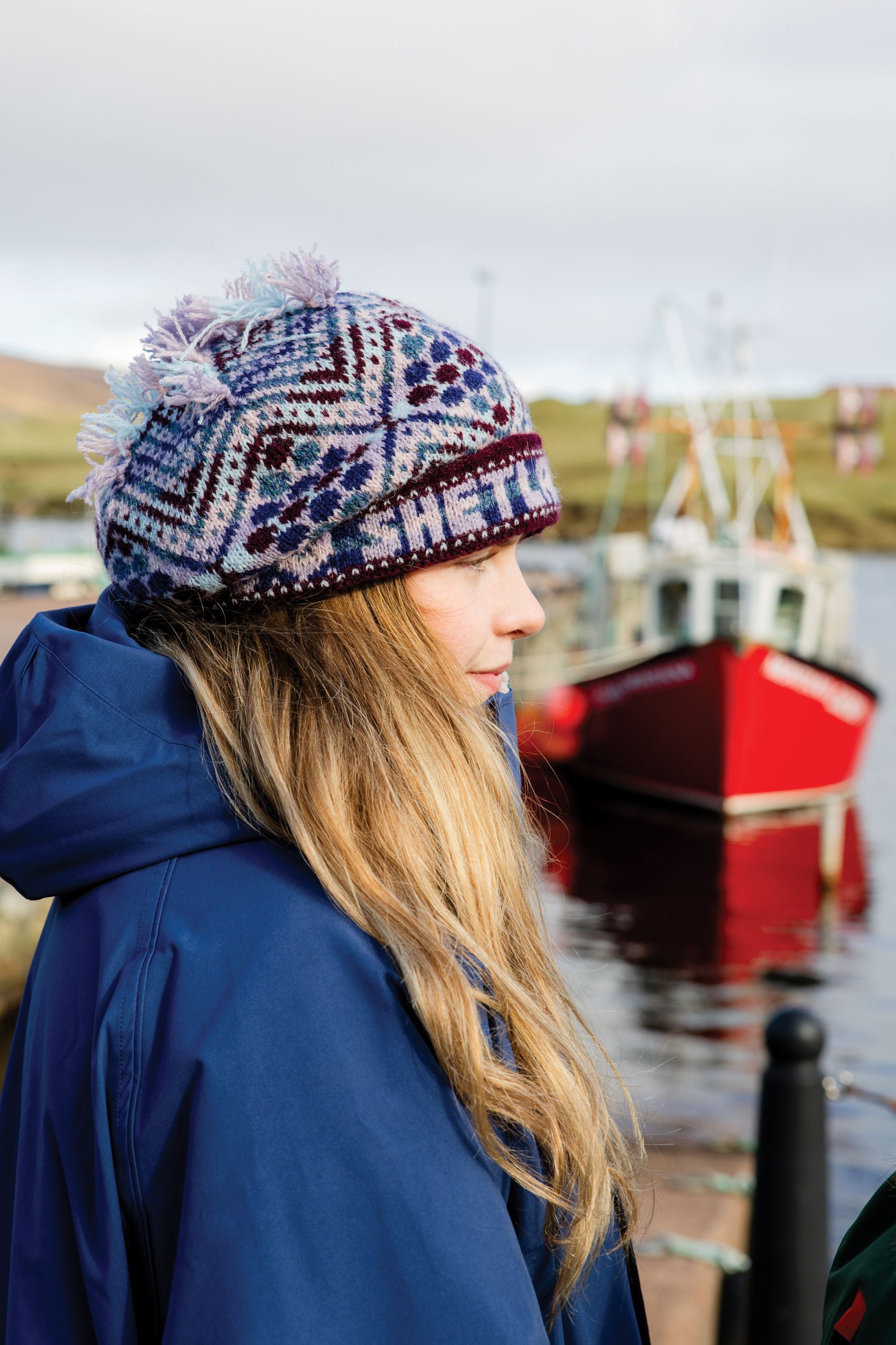 jamieson-s-shetland-wool-week-2026-birsie-beanny-kit-bonnet image 2
