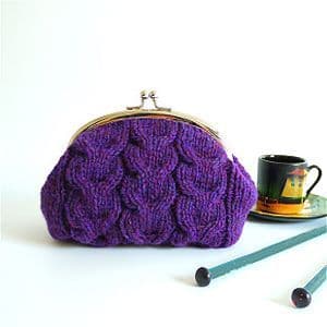 jamieson-s-macaron-purse-patron-pochette-tricot-heather image 2