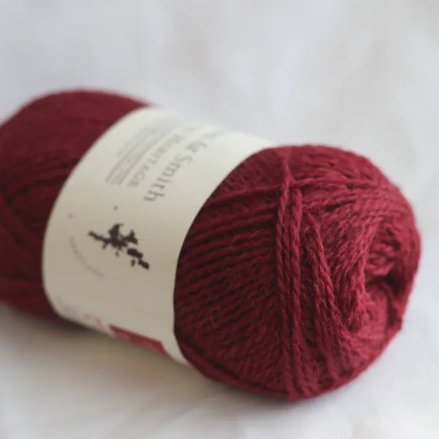 jamieson-smith-shetland-heritage-fil-4ply-berry-wine-25g image 1