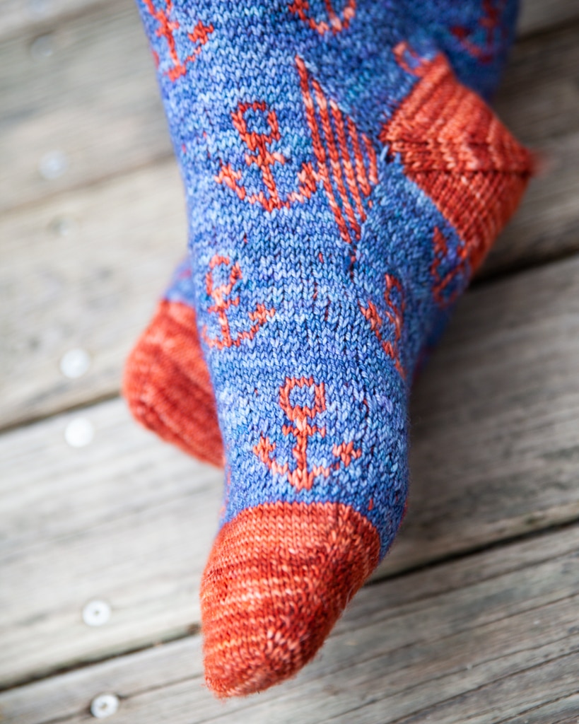christallk-modeles-anchor-socks-patron-chaussettes-jacquard-toe-up image 4