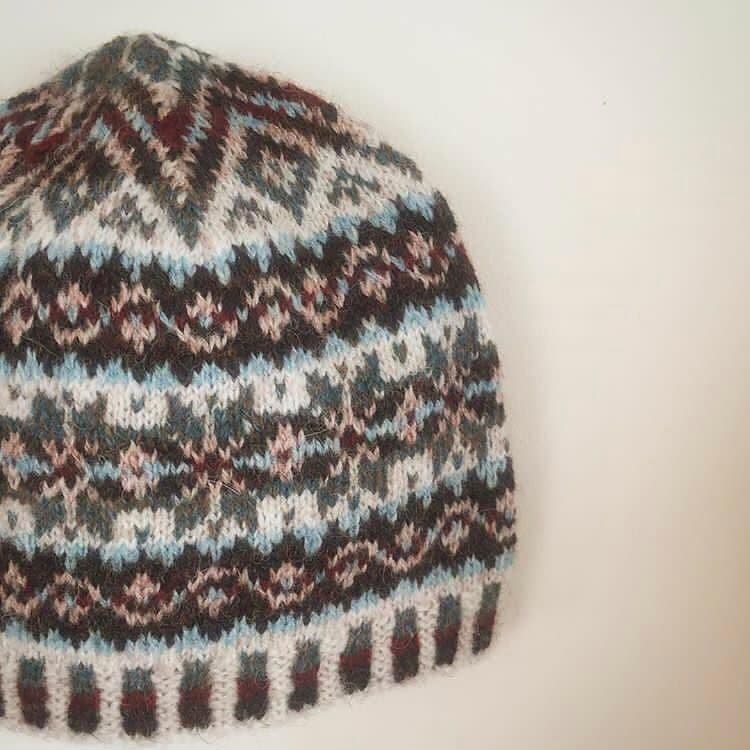 jamieson-s-da-homin-terri-malcolmson-patron-bonnet-taille-unique image 2