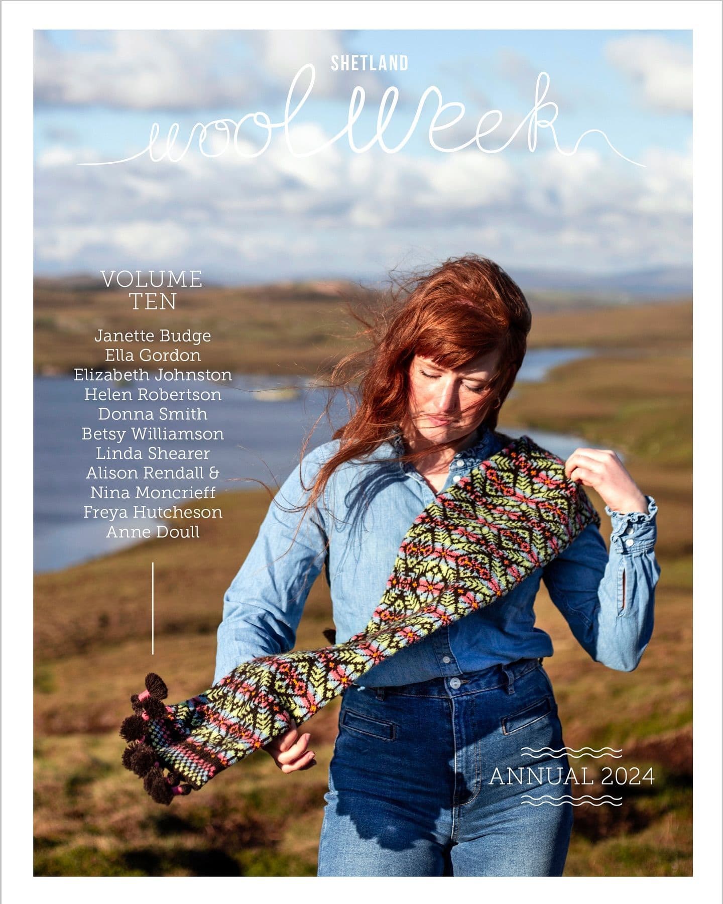 jamieson-s-of-shetland-wool-week-annual-2024-livre-tricot-144-pages image 1