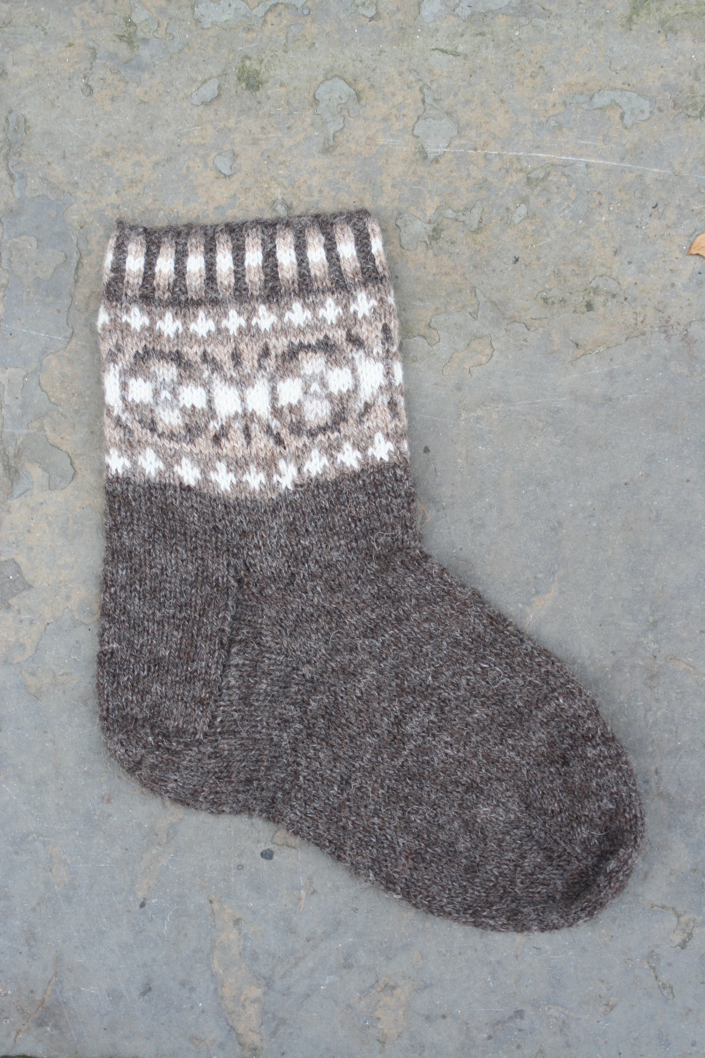 jamieson-smith-yuglet-socks-patron-chaussettes-fair-isle image 1