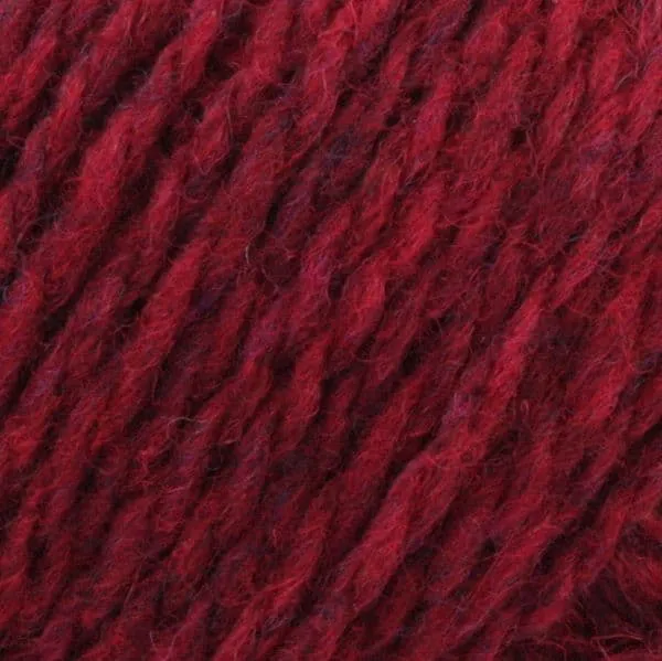 jamieson-s-heather-aran-323-cardinal-fil-torsades-50g image 1