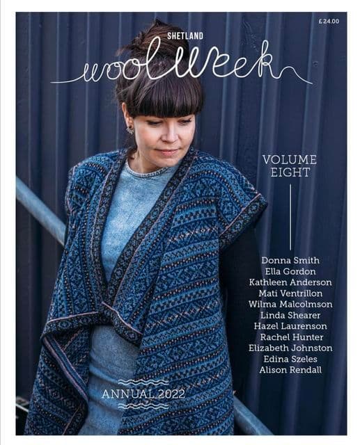 shetland-wool-week-annual-2022-livre-tricot-fair-isle image 1