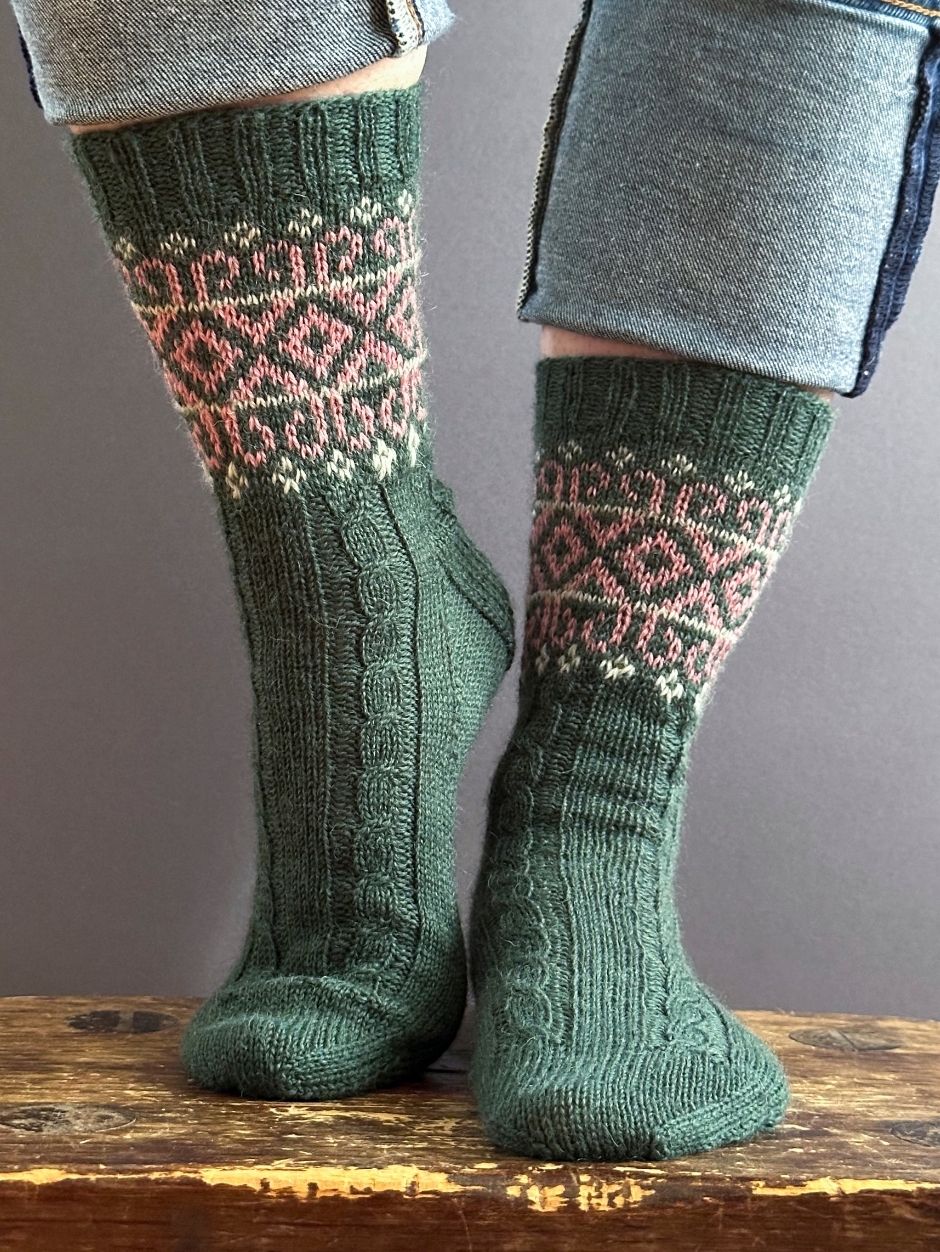 john-arbon-aegle-kit-chaussettes-tricot-exmoor-hemel image 1