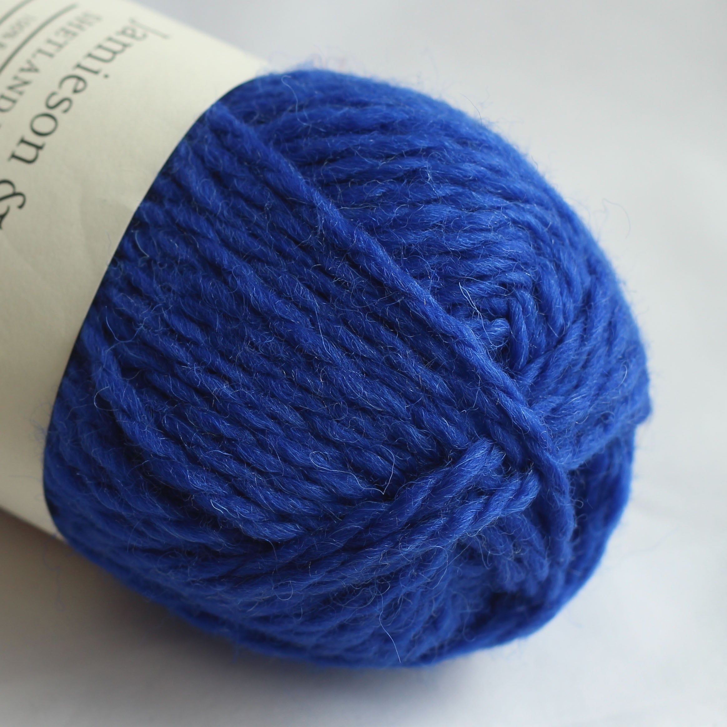 jamieson-smith-shetland-aran-worsted-saxon-blue-50g image 1