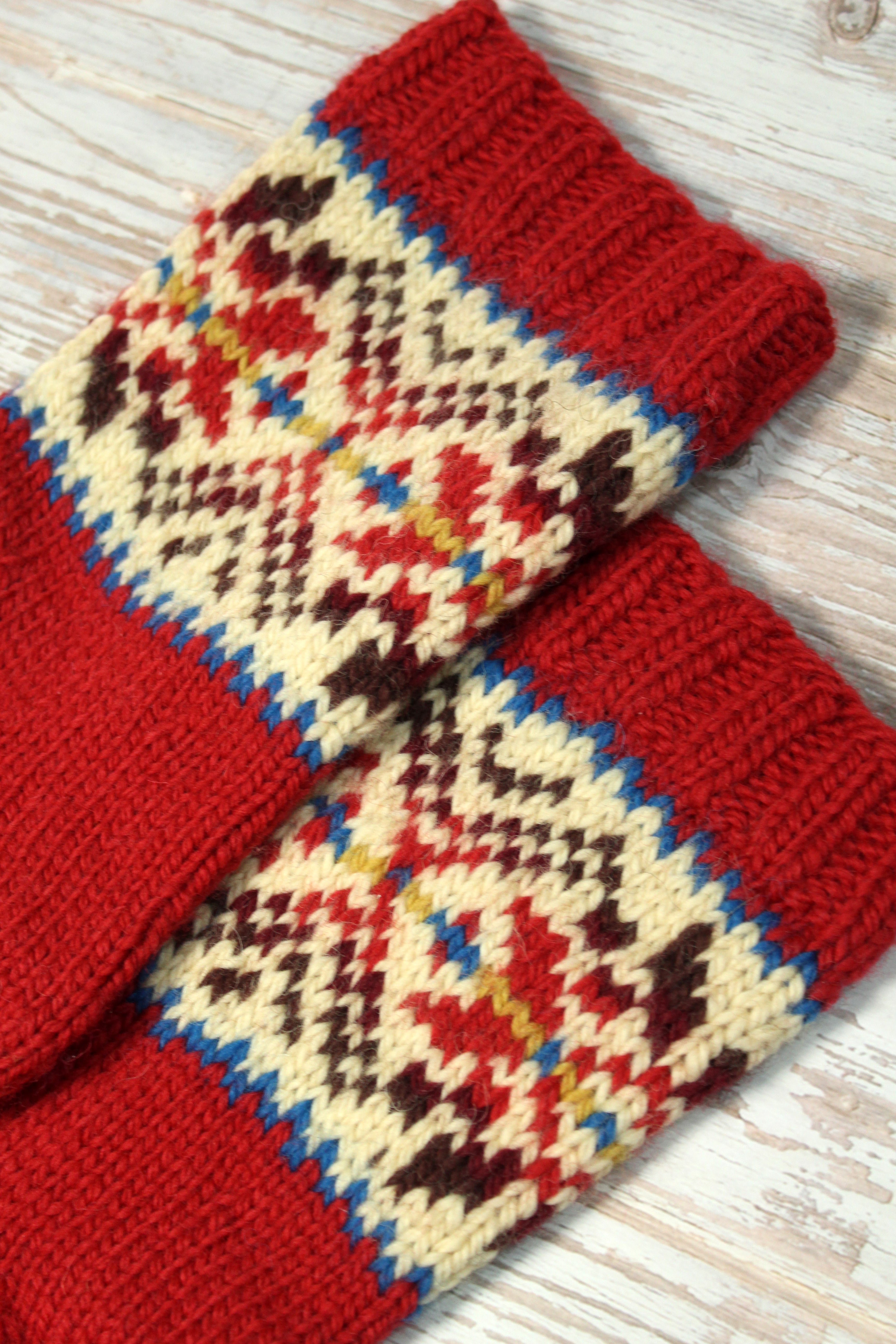 jamieson-smith-kits-madder-socks-kit-chaussettes-jacquard image 2