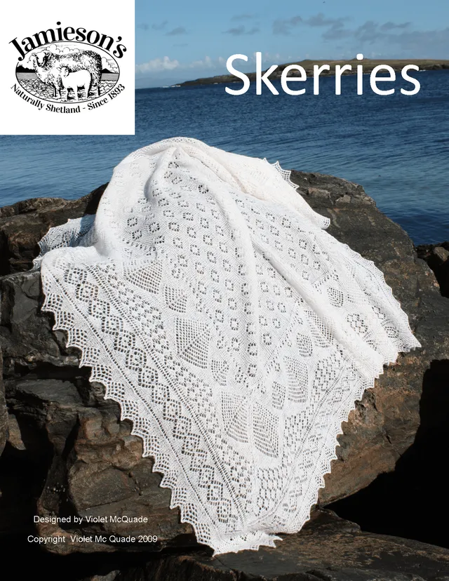 jamieson-s-skerries-shawl-patron-ch-le-dentelle image 1