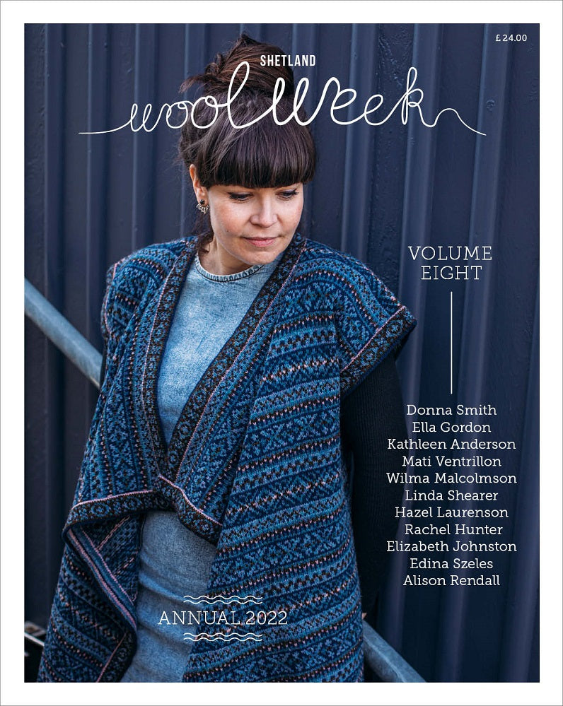 jamieson-smith-shetland-wool-week-annual-2022-livre-tricot image 1