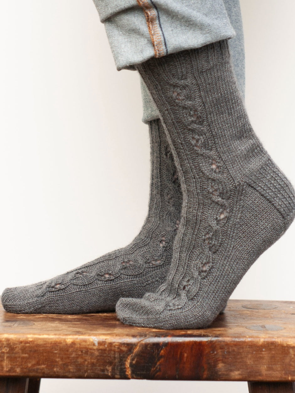 john-arbon-kits-snappily-socks-kit-chaussettes-bulderin-clouds image 2