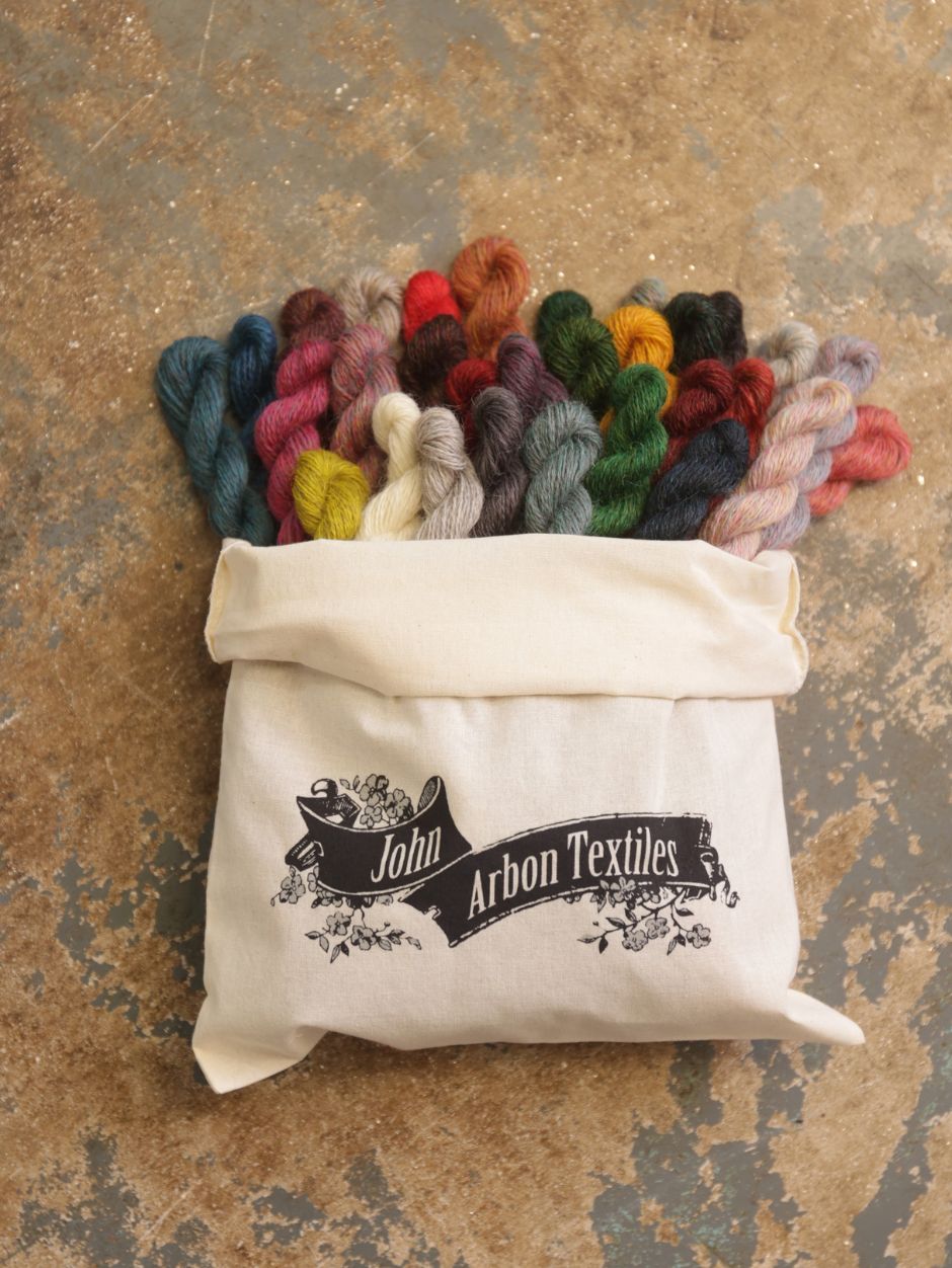john-arbon-appledore-kit-broderie-sampler-12-couleurs image 2