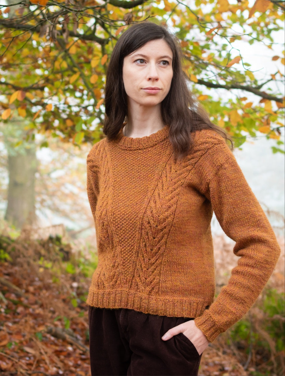 john-arbon-beechmast-jumper-kit-pull-blenheim-orange-3-4 image 4