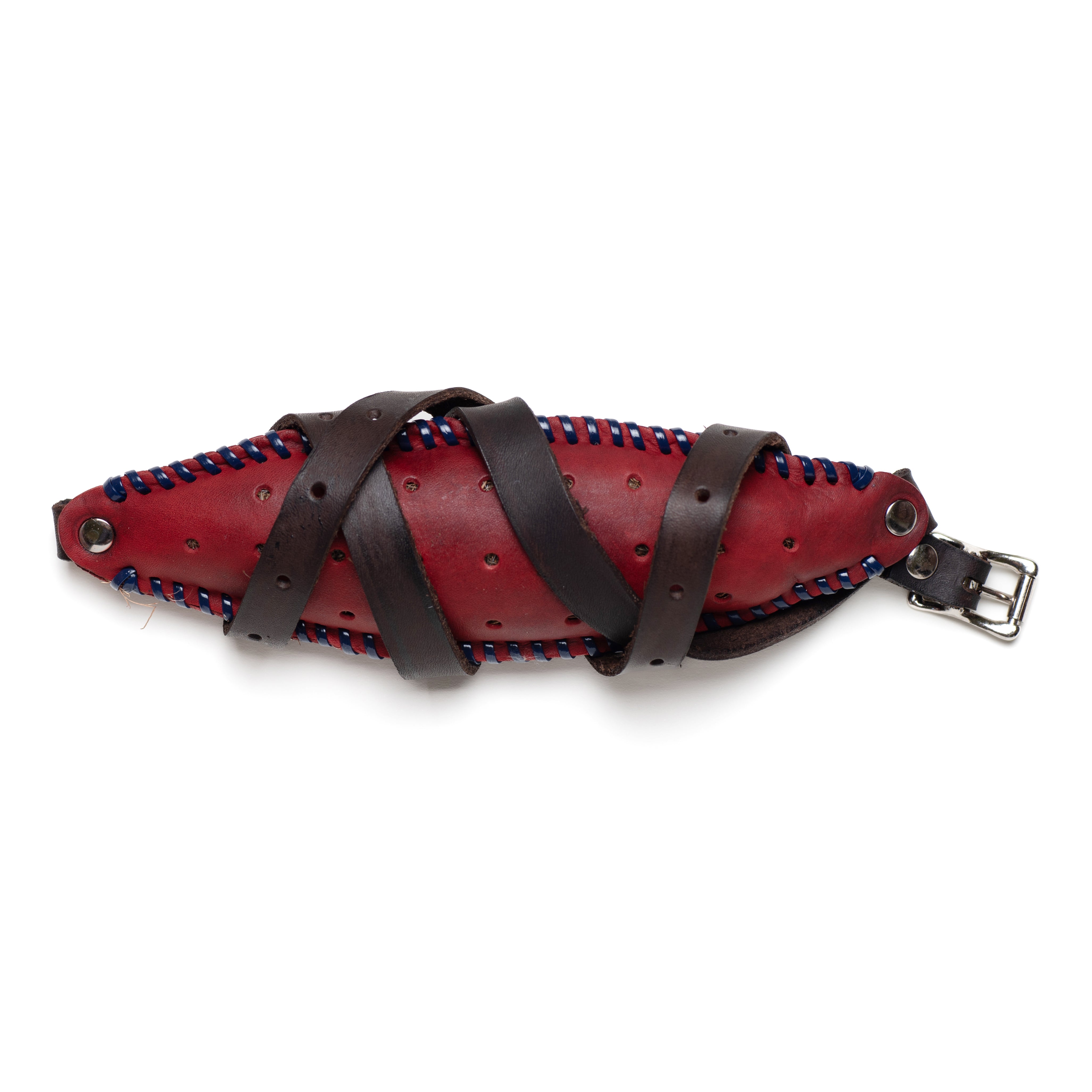 jamieson-s-of-shetland-knitting-belt-ceinture-tricoter-cuir image 4