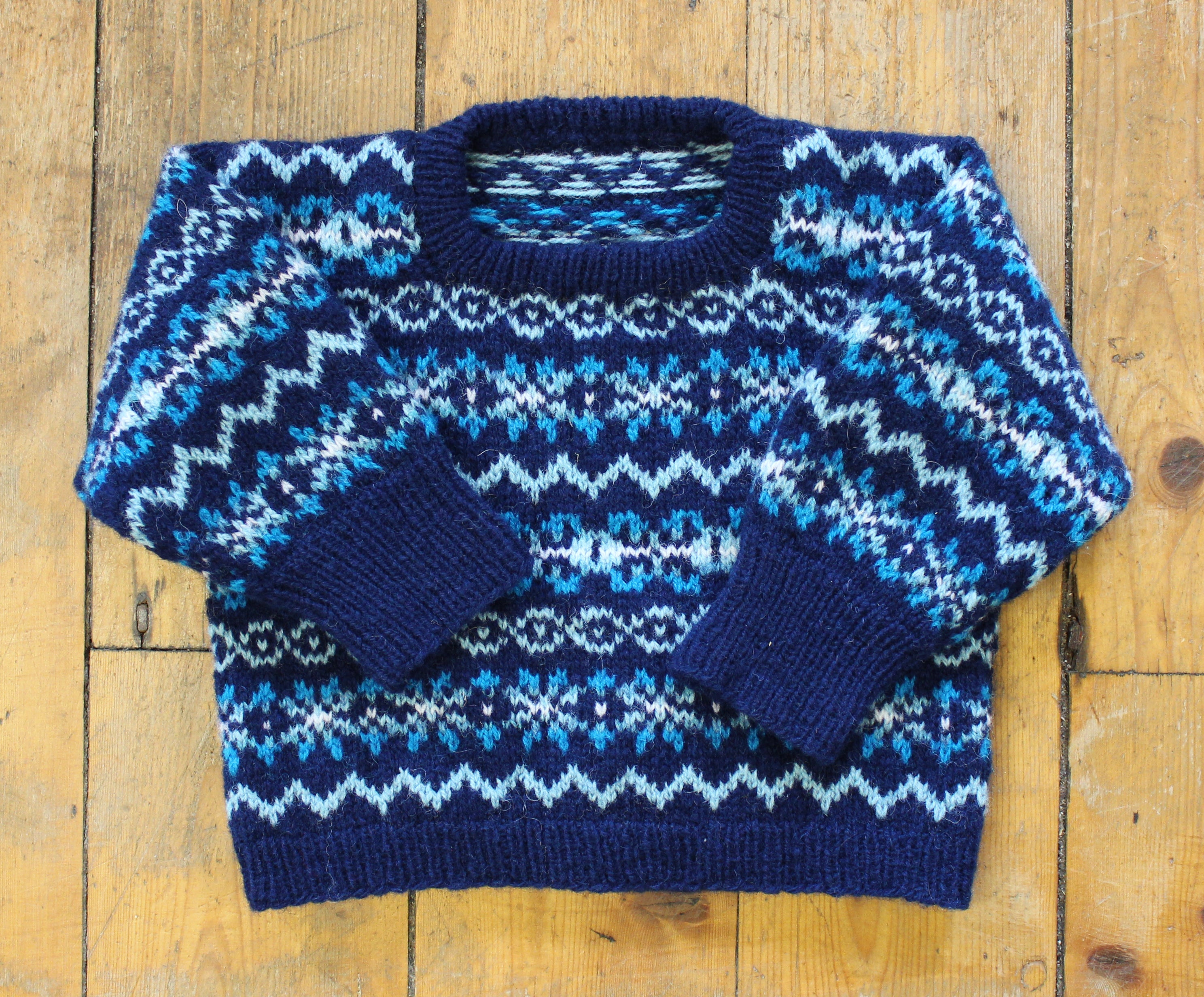 jamieson-smith-patron-pull-enfant-peerie-bairns-fair-isle image 2