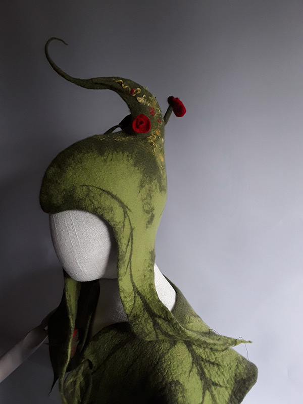 bellaventure-l-elfe-figurine-en-feutre-laine-artisanale image 3