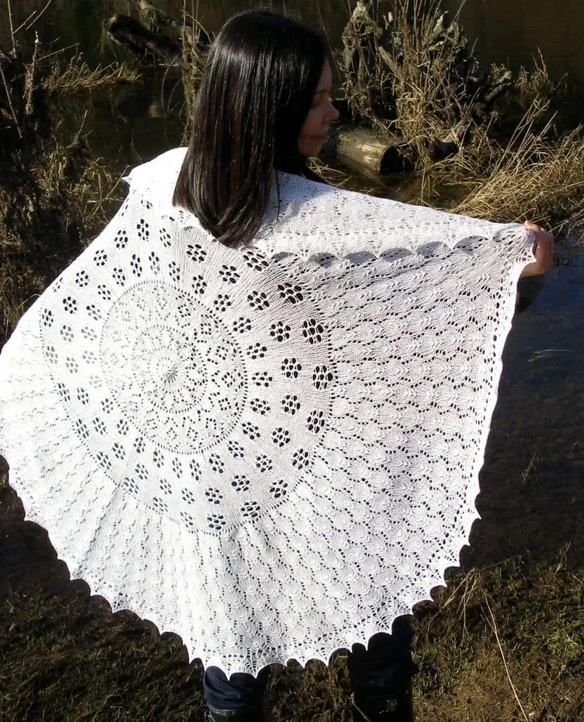 jamieson-s-meadow-shawl-patron-tricot-ch-le-dentelle-ultra image 1