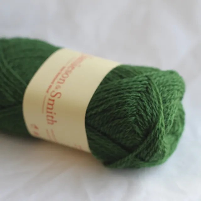 jamieson-smith-shetland-heritage-laine-moss-green-25g image 1