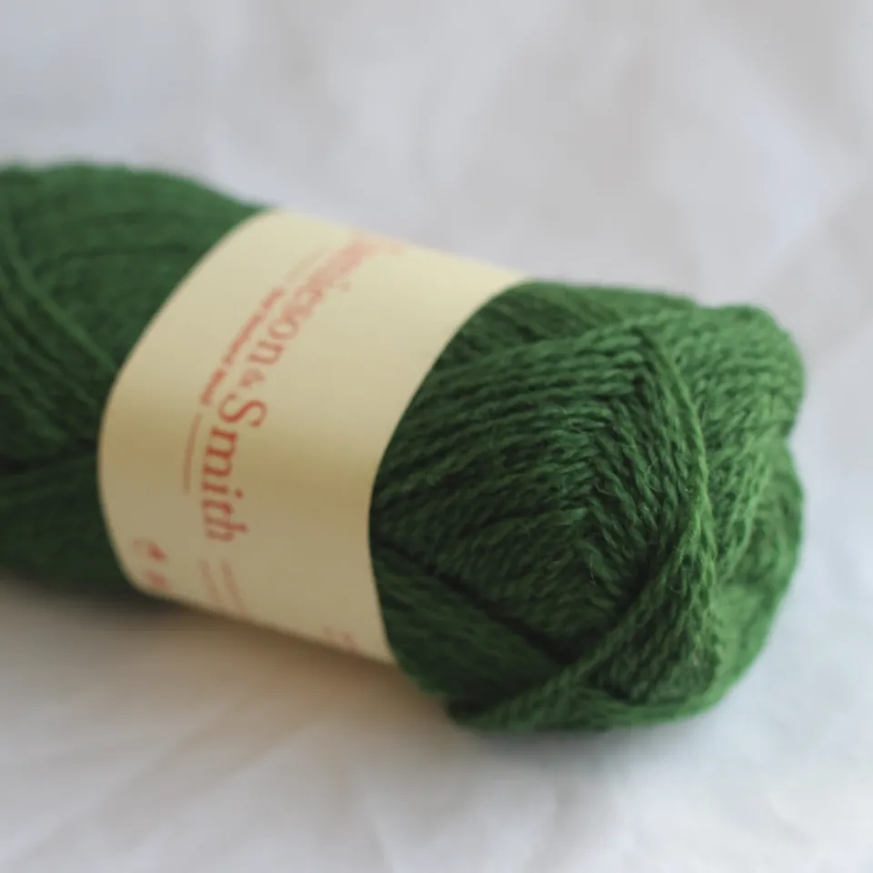 jamieson-smith-shetland-heritage-laine-moss-green-25g image 1