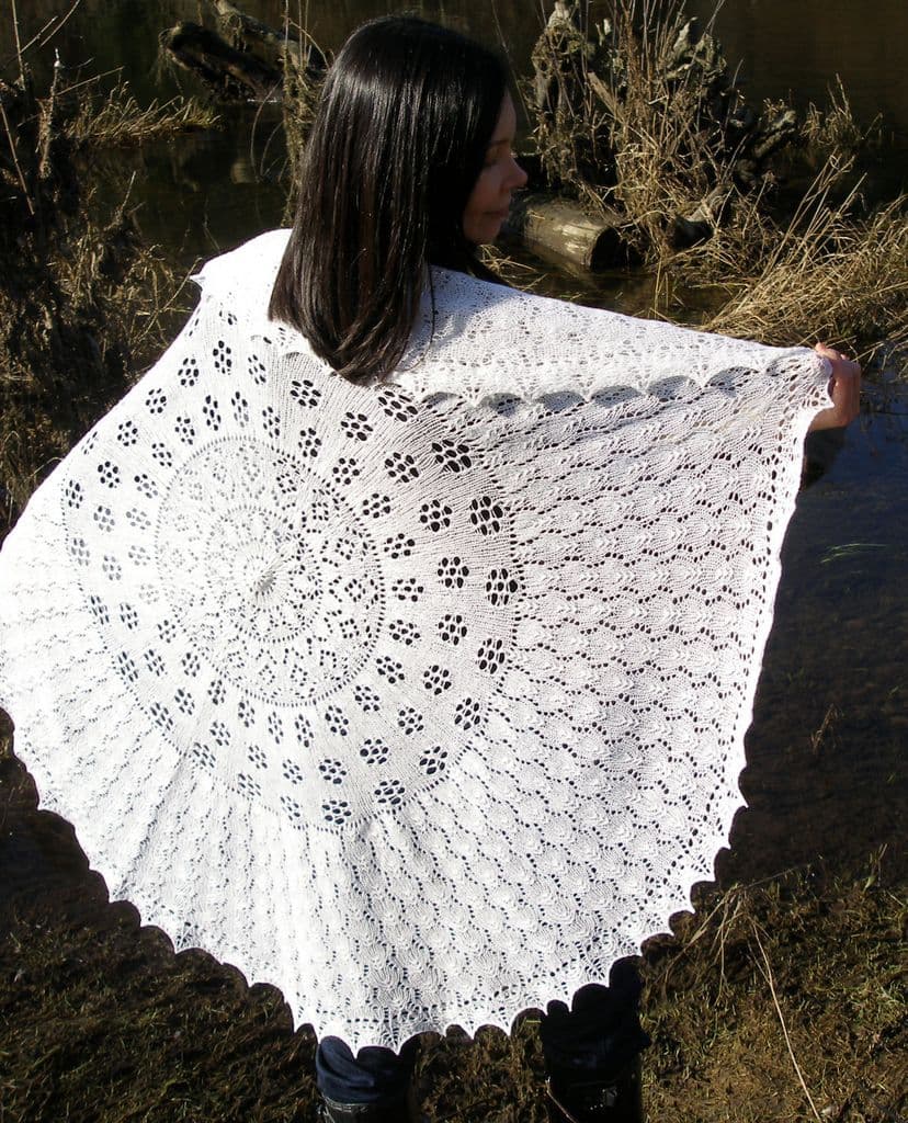 jamieson-s-meadow-shawl-patron-tricot-ch-le-dentelle-ultra image 1