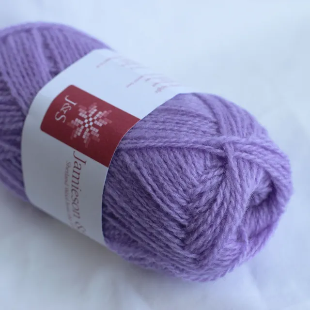 jamieson-smith-2ply-jumper-weight-pelote-25g-49-lavande image 1