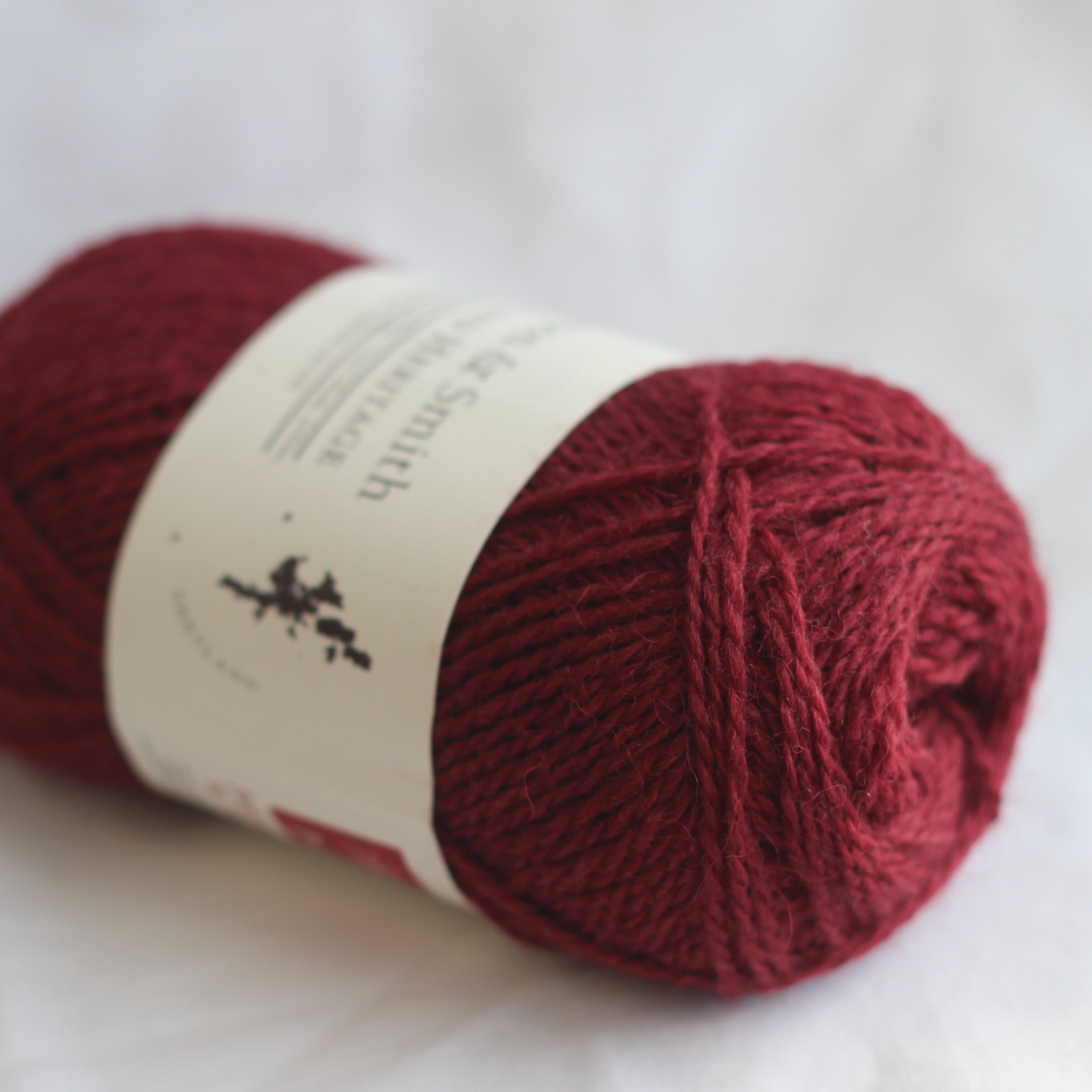 jamieson-smith-shetland-heritage-fil-4ply-berry-wine-25g image 1