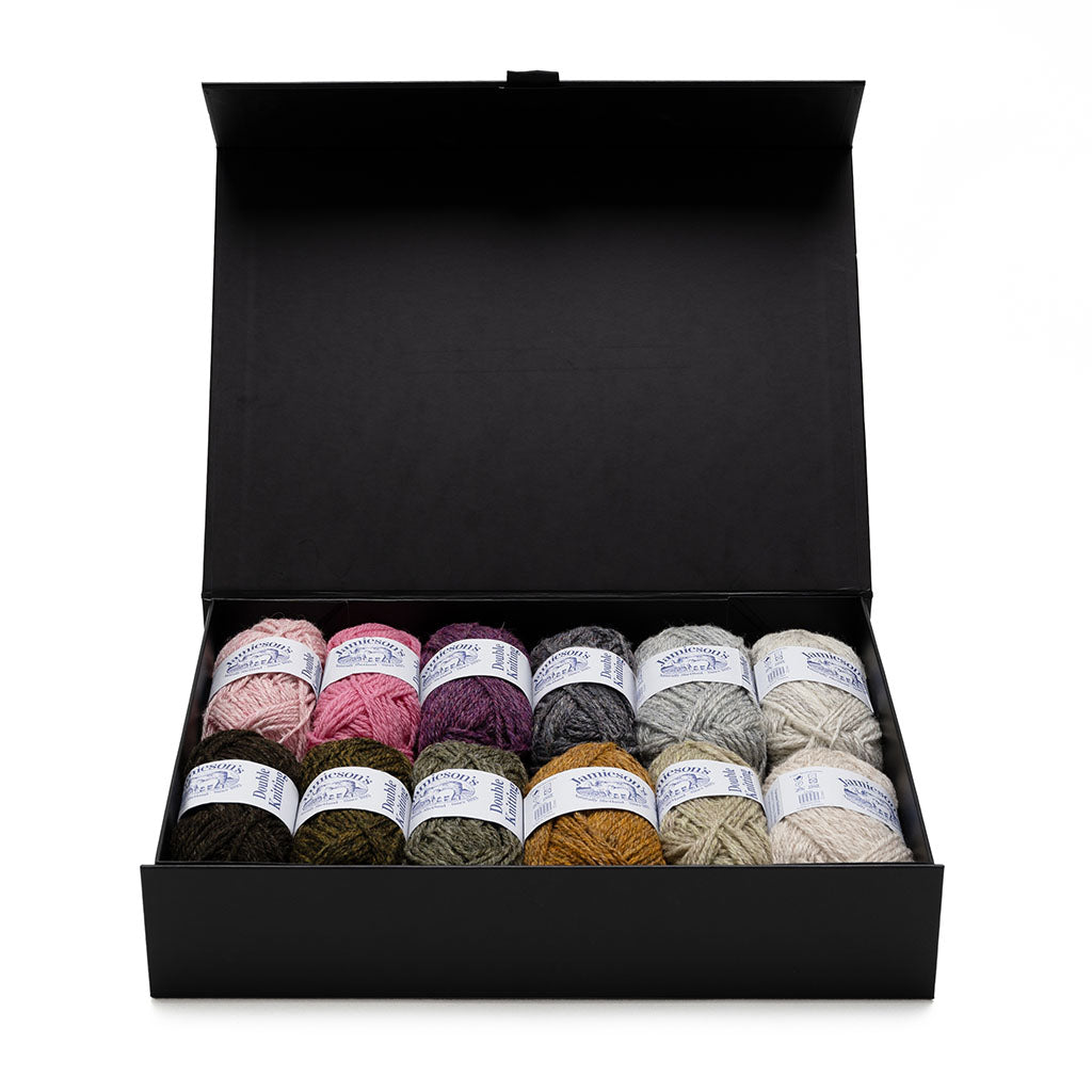 jamieson-s-medium-gift-box-coffret-cadeau-tricot image 2