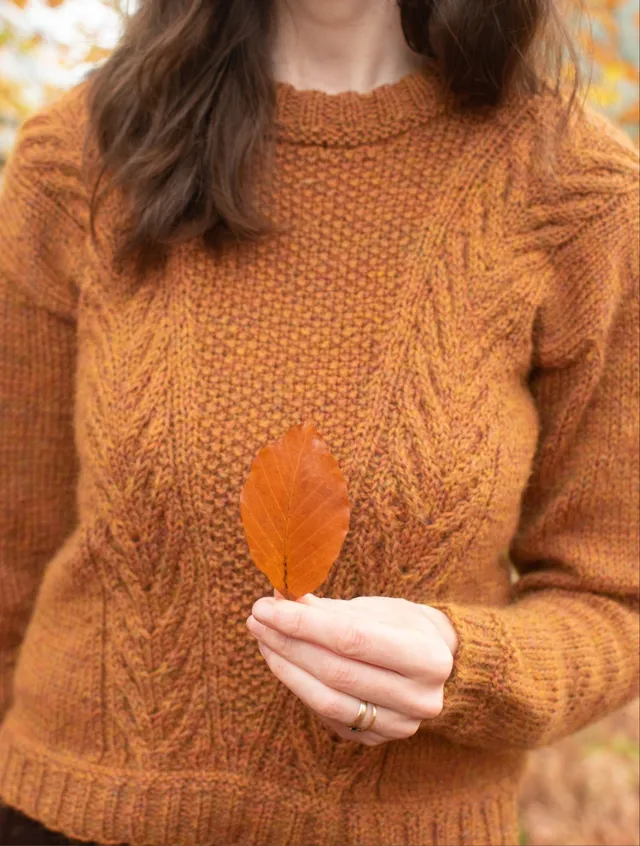john-arbon-beechmast-jumper-kit-pull-blenheim-orange-3-4 image 1