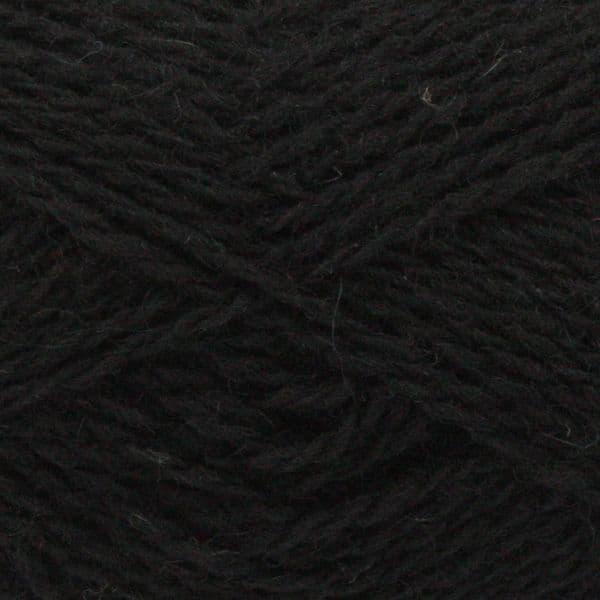 jamieson-s-weaving-yarn-999-black-fil-tissage-c-ne-500g image 1