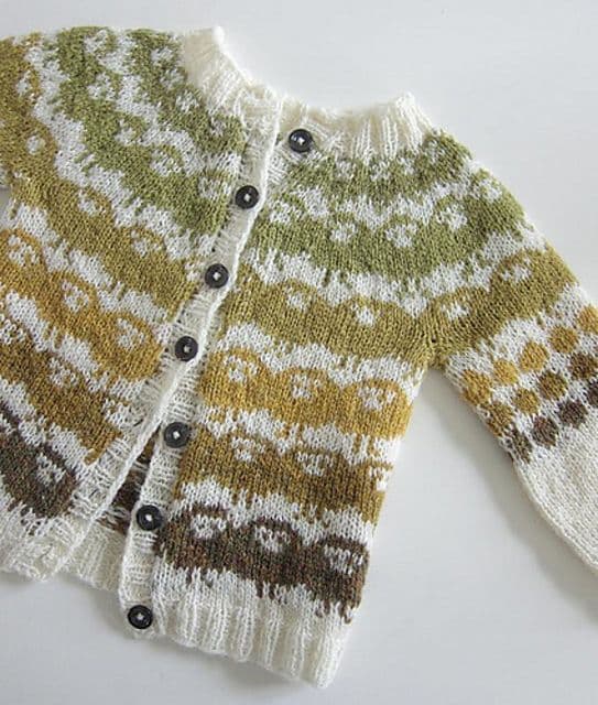 where-the-wild-sheep-roam-patron-cardigan-enfant-12m-3a image 2
