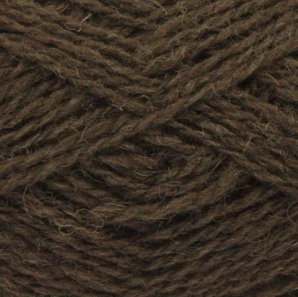 jamieson-s-spindrift-890-mocha-fil-jacquard-4ply-25g-marron image 1