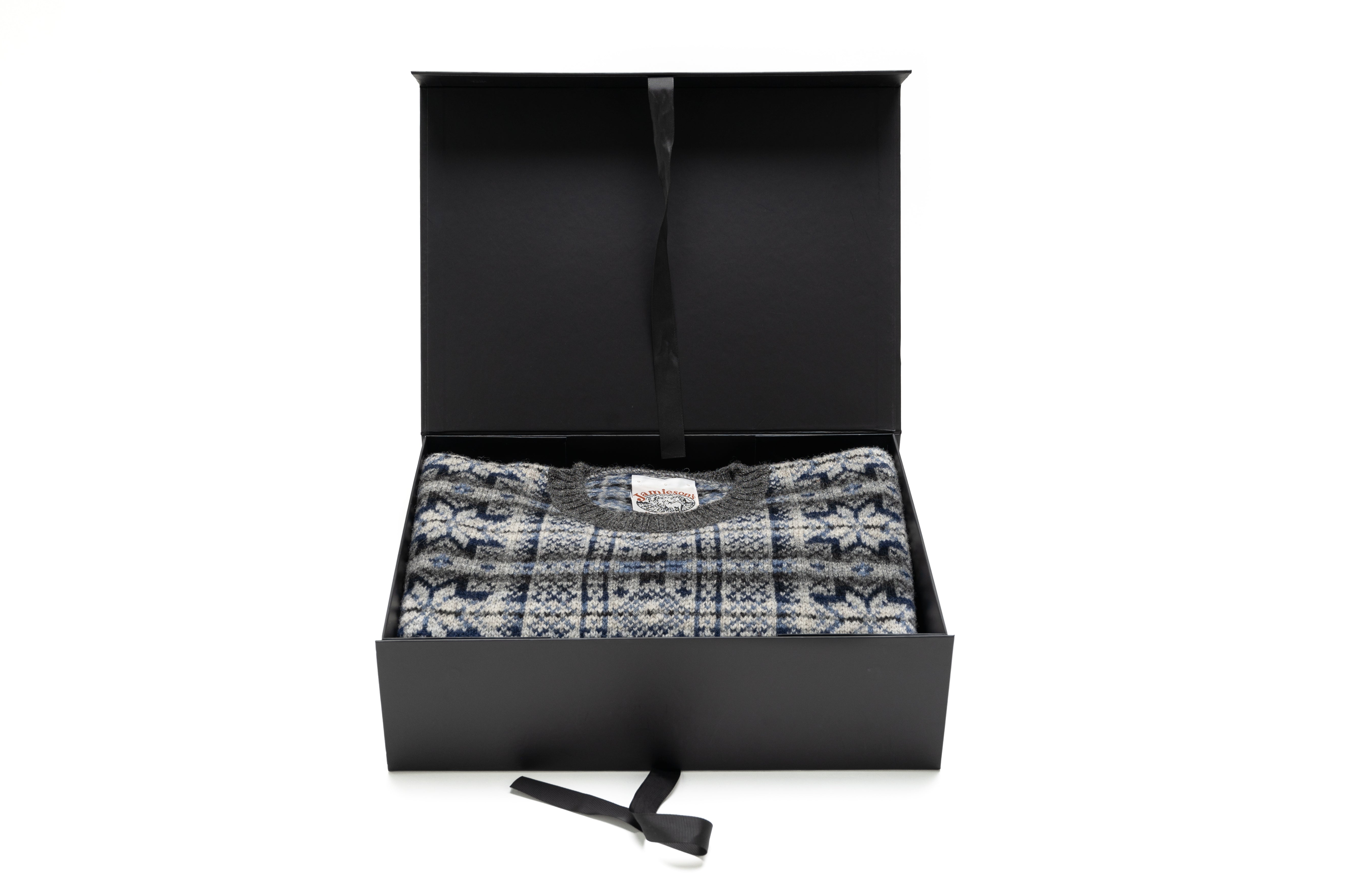 jamieson-s-large-gift-box-boite-cadeau-tricot-38x28-cm image 2