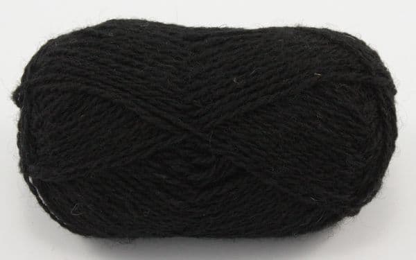 jamieson-s-double-knitting-999-black-laine-dk-noire-25g image 2