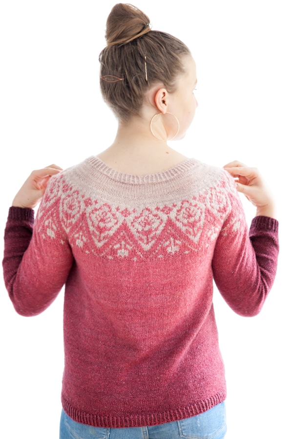 christallk-love-affair-patron-tricot-pull-jacquard-fingering image 1