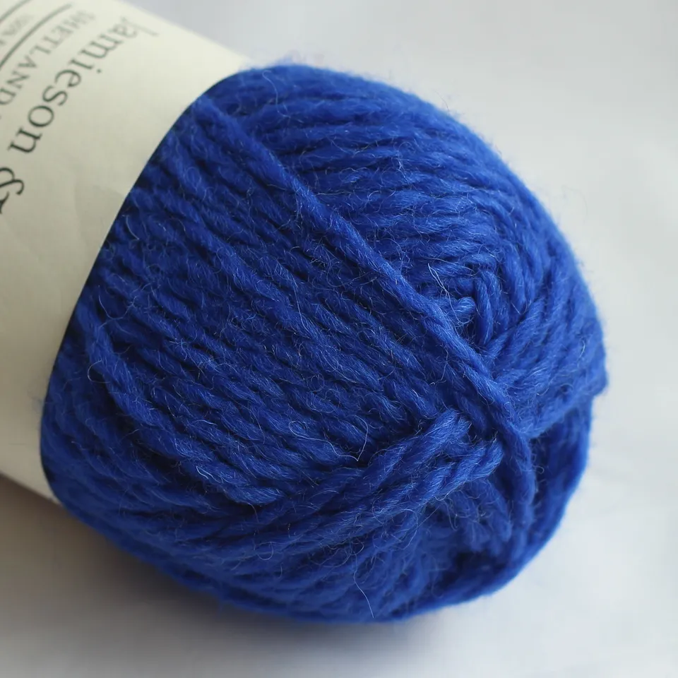jamieson-smith-shetland-aran-worsted-saxon-blue-50g image 1