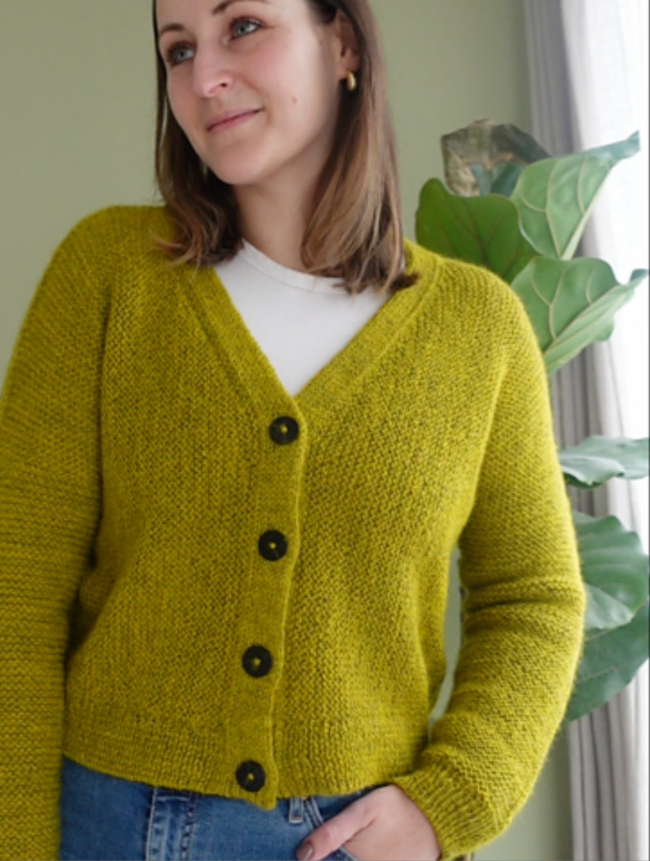 john-arbon-midland-cardigan-kit-laura-penrose-gilet-golden-knob image 1
