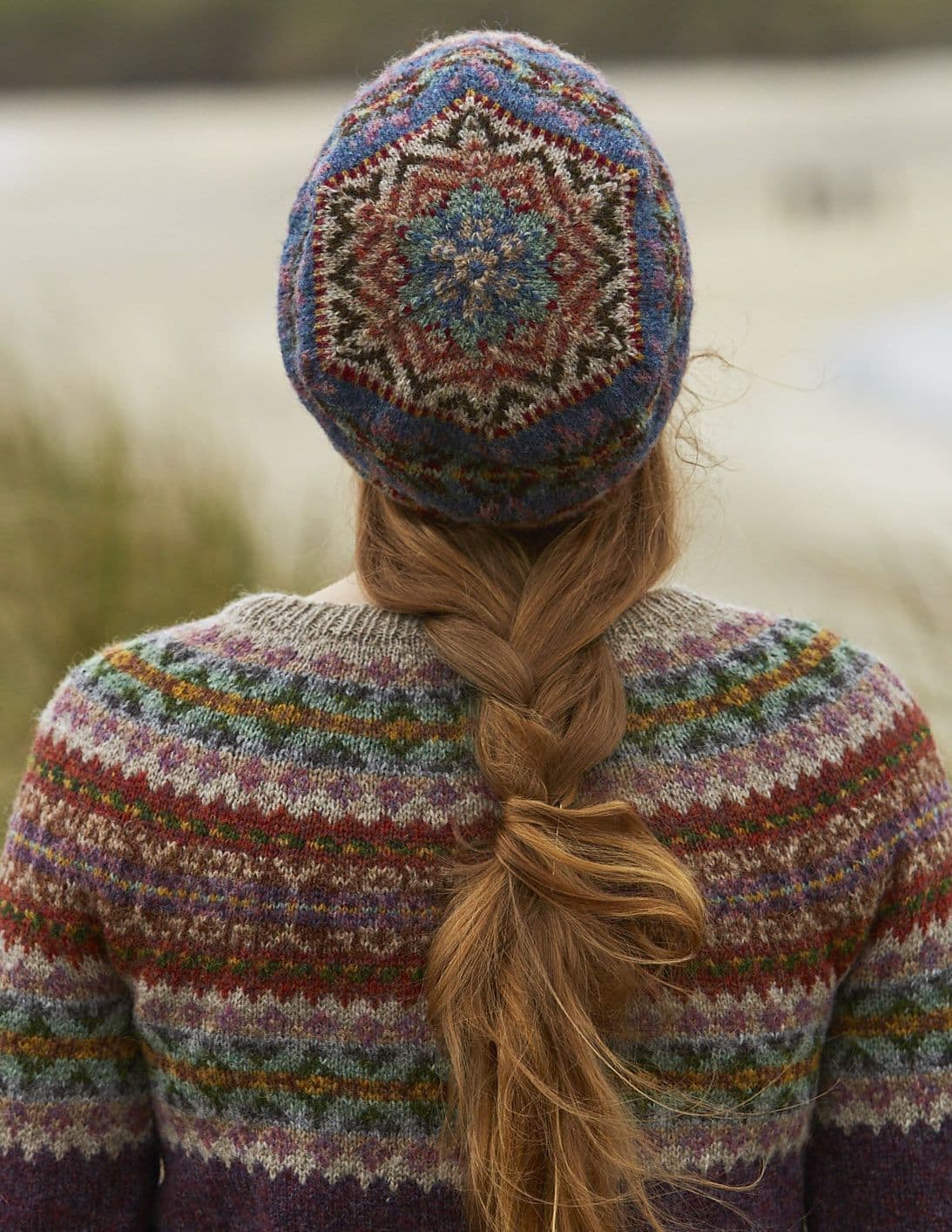 marie-wallin-scalloway-tam-patron-bonnet-taille-unique-fair-isle image 3