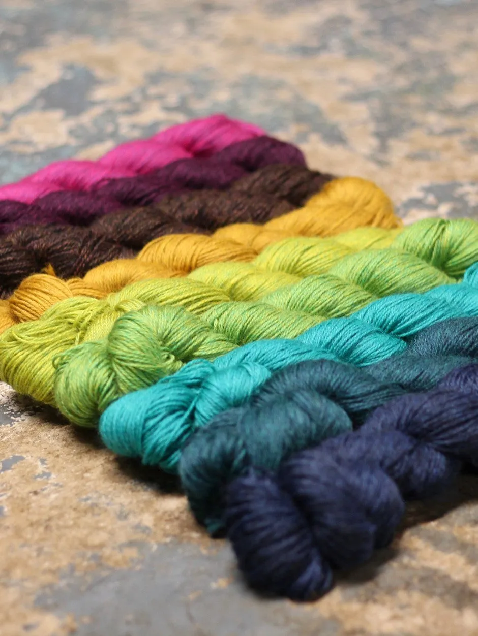john-arbon-yarnadelic-fil-tricoter-black-gold-100g-corriedale image 1