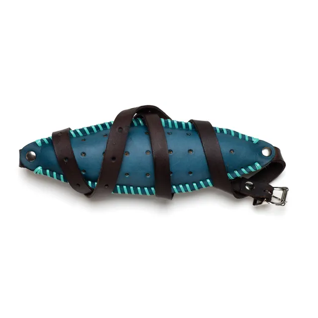 jamieson-s-of-shetland-knitting-belt-ceinture-tricoter-cuir image 1
