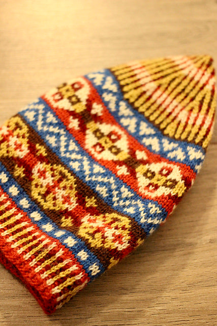 jamieson-smith-heritage-hat-kit-bonnet-fair-isle-adulte image 3