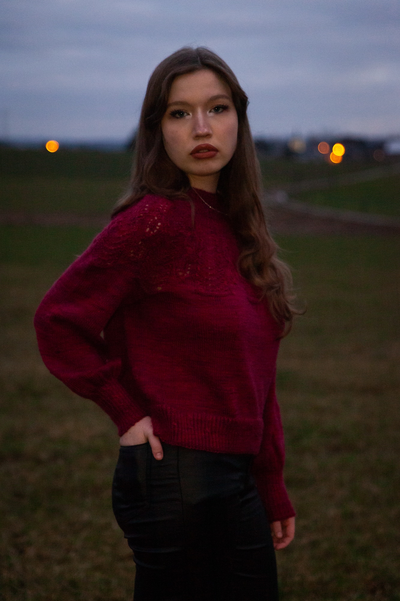 christallk-pomegranate-patron-pull-mohair-manches-ballons image 7