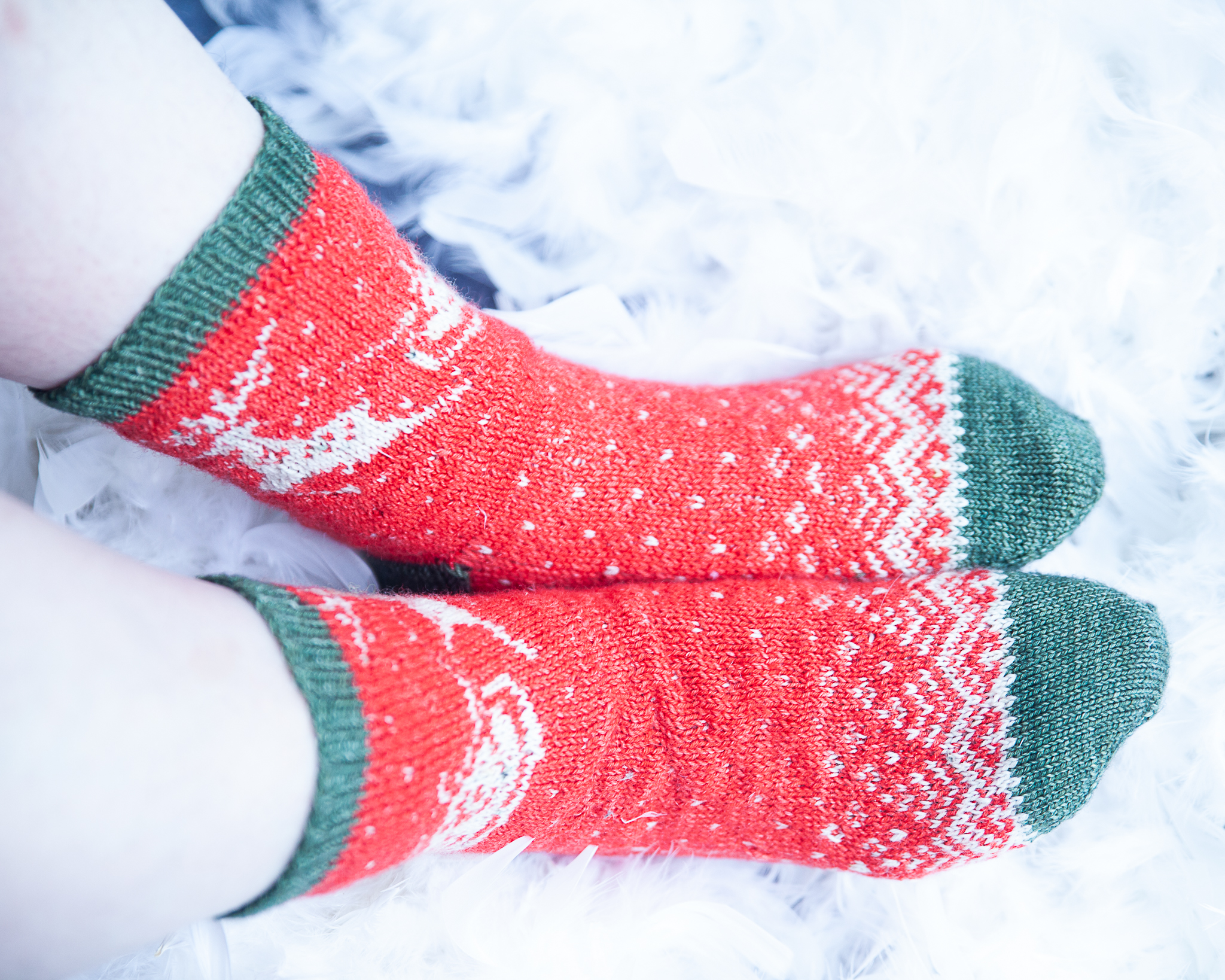 christallk-modeles-rudolphe-le-renne-patron-chaussettes-jacquard image 3