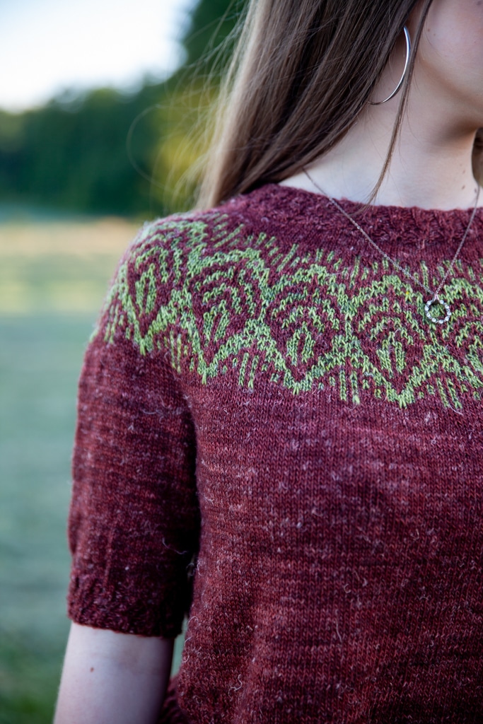 christallk-modeles-foliage-sweater-patron-pull-mosa-que-lin image 5
