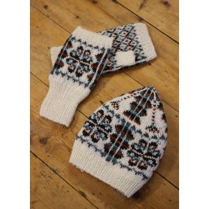 jamieson-smith-sissal-kit-bonnet-moufles-fair-isle image 1