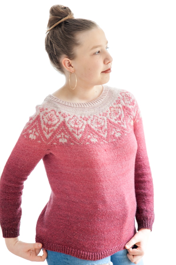 christallk-love-affair-patron-tricot-pull-jacquard-fingering image 4