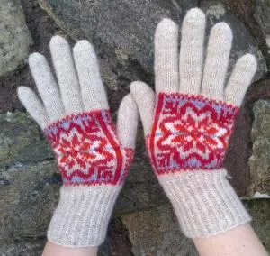 jamieson-smith-skerry-kit-gants-fair-isle-fauve-202 image 1