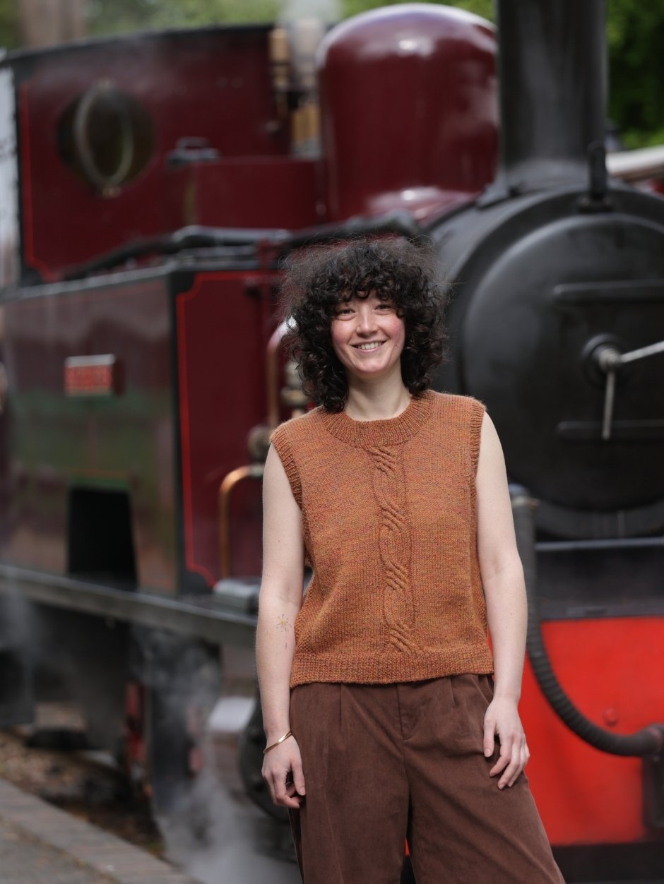 john-arbon-annual-six-flying-scotsman-vest-kit-tricot-gilet-dk image 6