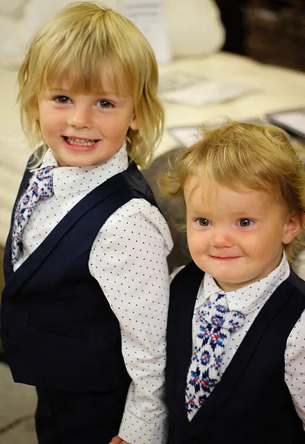 jamieson-smith-bairns-tie-patron-cravate-enfant-fair-isle image 3