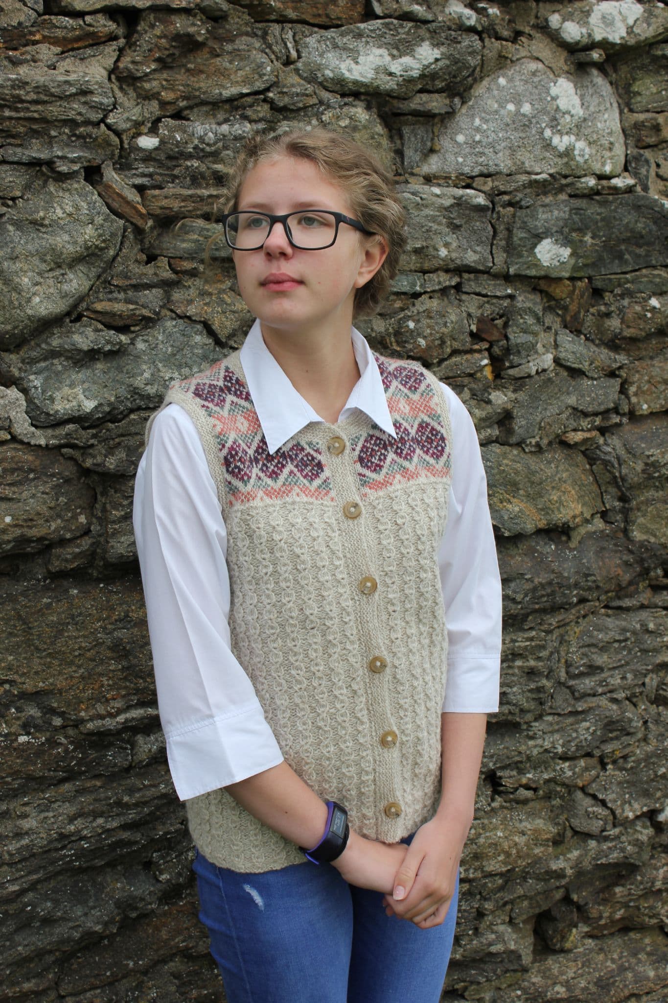 jamieson-s-myrdesgyill-patron-gilet-jacquard-34-55 image 3