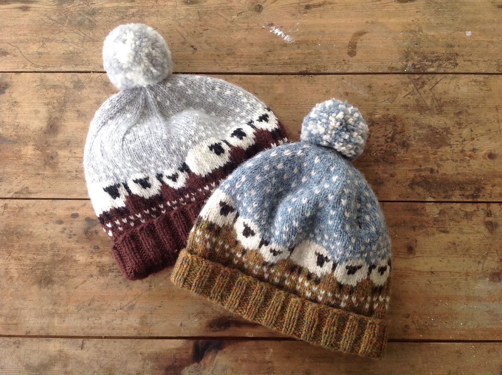 jamieson-s-baa-ble-hat-patron-tricot-bonnet-fair-isle-2015 image 1